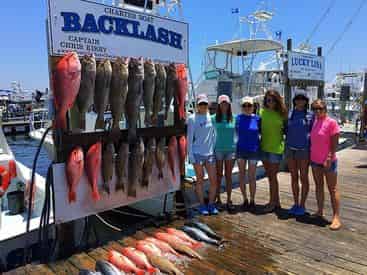 Charter Boat Backlash Offshore Fishing Charters