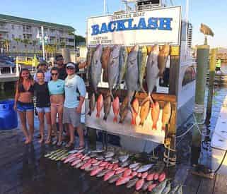 Charter Boat Backlash Offshore Fishing Charters