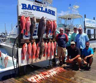 Charter Boat Backlash Offshore Fishing Charters