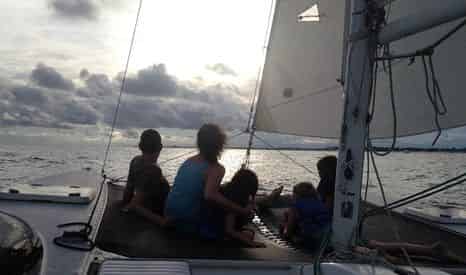 Sunset and Fireworks Catamaran Cruise