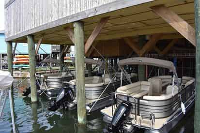OB Watersports Full Day Tritoon Boat Rental