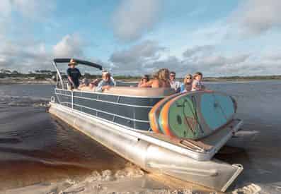 Coastal Dune Lake Sunset Cocktail Cruise