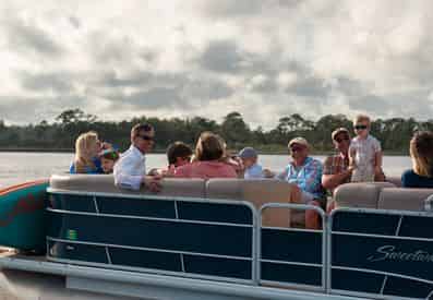 Coastal Dune Lake Sunset Cocktail Cruise