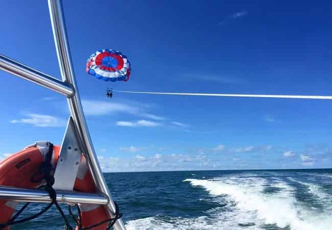 Parasailing-Smathers-Beach-by-Sunset-Watersports