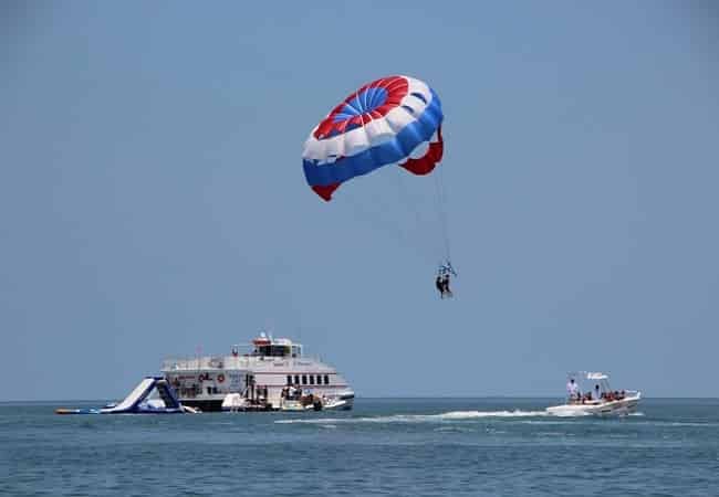 Parasailing-Smathers-Beach-by-Sunset-Watersports