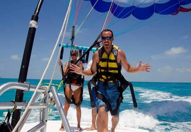 Parasailing-Smathers-Beach-by-Sunset-Watersports