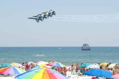 Private Blue Angels Flight Show Cruise by Blue Water Charters
