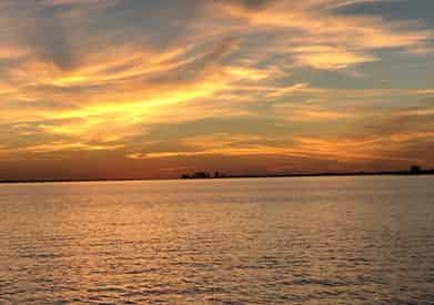 Private Daytime Island Hopping or Sunset Cruise by Blue Water Charters