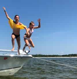 Private Daytime Island Hopping or Sunset Cruise by Blue Water Charters