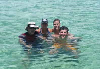 Private Small Group Crab Island, Dolphin, and Snorkel Adventure Tour