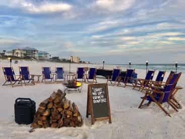 Light Me Up Beach Bonfires in South Walton/30A