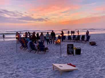 Light Me Up Beach Bonfires in Panama City Beach and Bay County