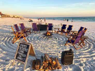 Light Me Up Beach Bonfires in Panama City Beach and Bay County