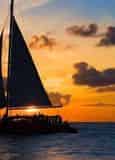 Sunset Dolphin Sail Aboard The Privateer Catamaran