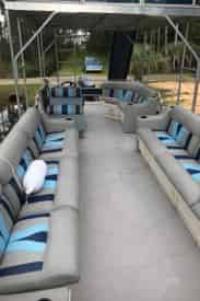 OLD 30A Double Decker Pontoon Boat Rental with Slide