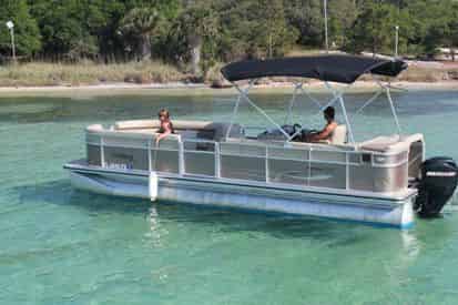 Xtreme H20 Pontoon Boat Rental - Departing From Fort Walton Beach