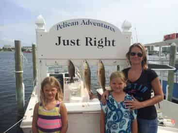 Pelican Adventures Nearshore Bay Fishing Charter