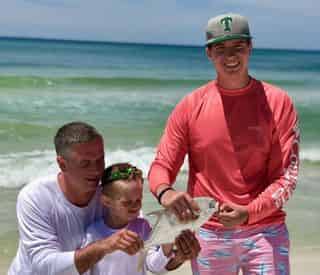 Surf Fishing Rod & Reel Package Rental with Reel 30A® Outfitters