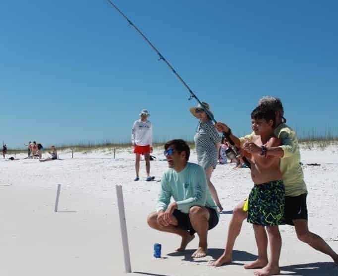 Surf-Fishing-Rod-and-Reel-Package-Rental-with-Reel-30A-Outfitters