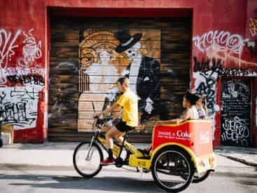 Private French Quarter and Garden District Pedicab Tour