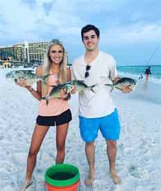 Surf Fishing Rod & Reel Package Rental with Reel 30A® Outfitters
