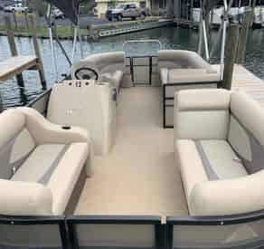 OB Watersports Half Day Tritoon Boat Rental