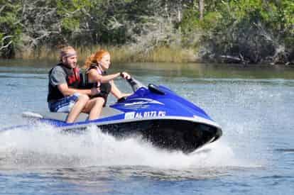 Completely Private Waverunner Dolphin Tours with Barefoot Jet Ski Tour Co.