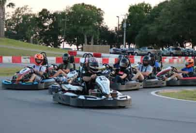 Outdoor High Performance Go Karting Tripshock