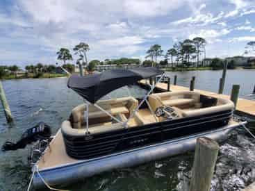 24 Ft Pontoon Rental with Fort Walton Beach Watersports