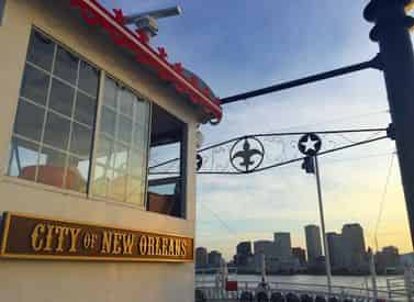 Riverboat CITY OF NEW ORLEANS Jazz Cruise With Optional Dinner Buffett