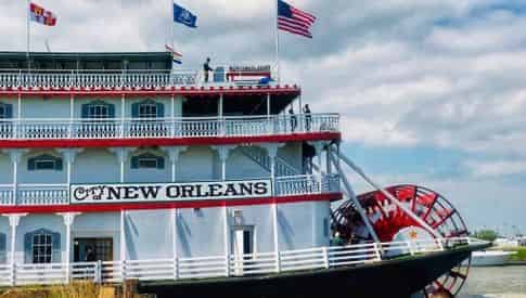 Riverboat CITY OF NEW ORLEANS Jazz Brunch Cruise