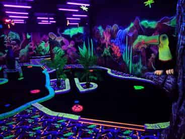 Black Light Mini Golf Adventure