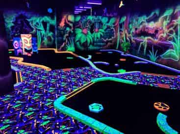 Black Light Mini Golf Adventure
