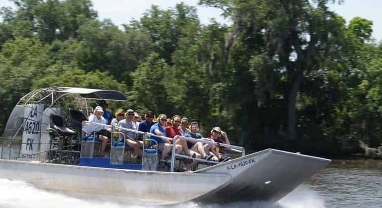 Oak Alley Plantation & Airboat Combo Tour With Transportation From New 