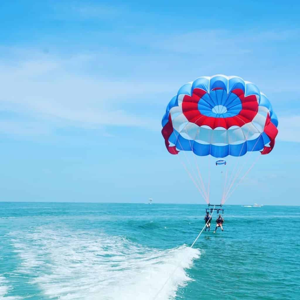 Parasailing-Smathers-Beach-by-Sunset-Watersports