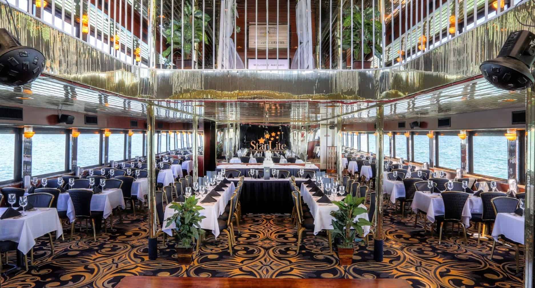 Twilight-Yacht-Cruise-with-Optional-Meal-Service-on-the-StarLite-Sapphire
