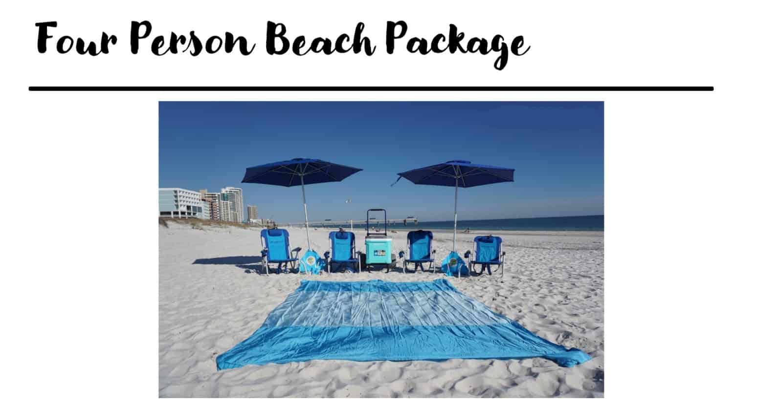 Four-Person-Beach-Package-with-Gulf-Coast-Rental-Co