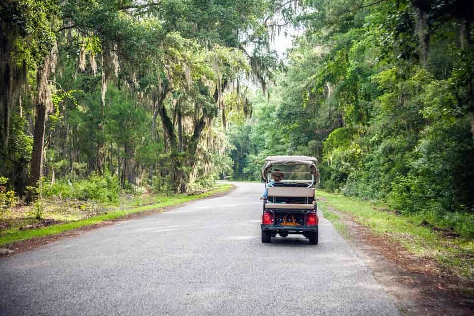 Daufuskie Island Ferry and Golf Cart Rental TripShock!