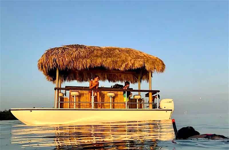 2-Hour-Private-Sunset-Cruise-on-a-Tiki-Bar-Boat