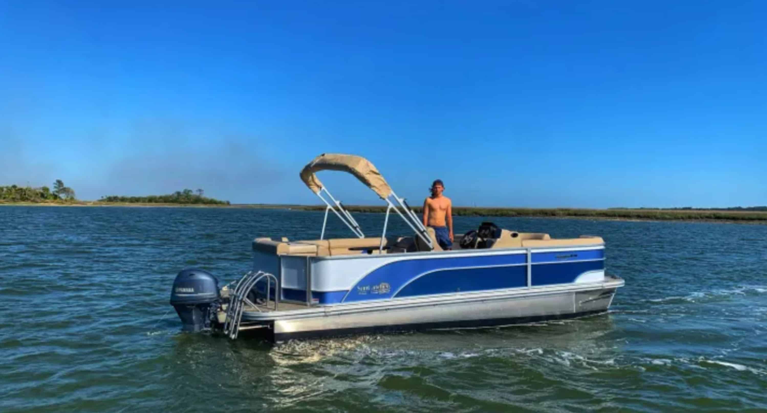 Pontoon-Rental-from-Broad-Creek-Marina