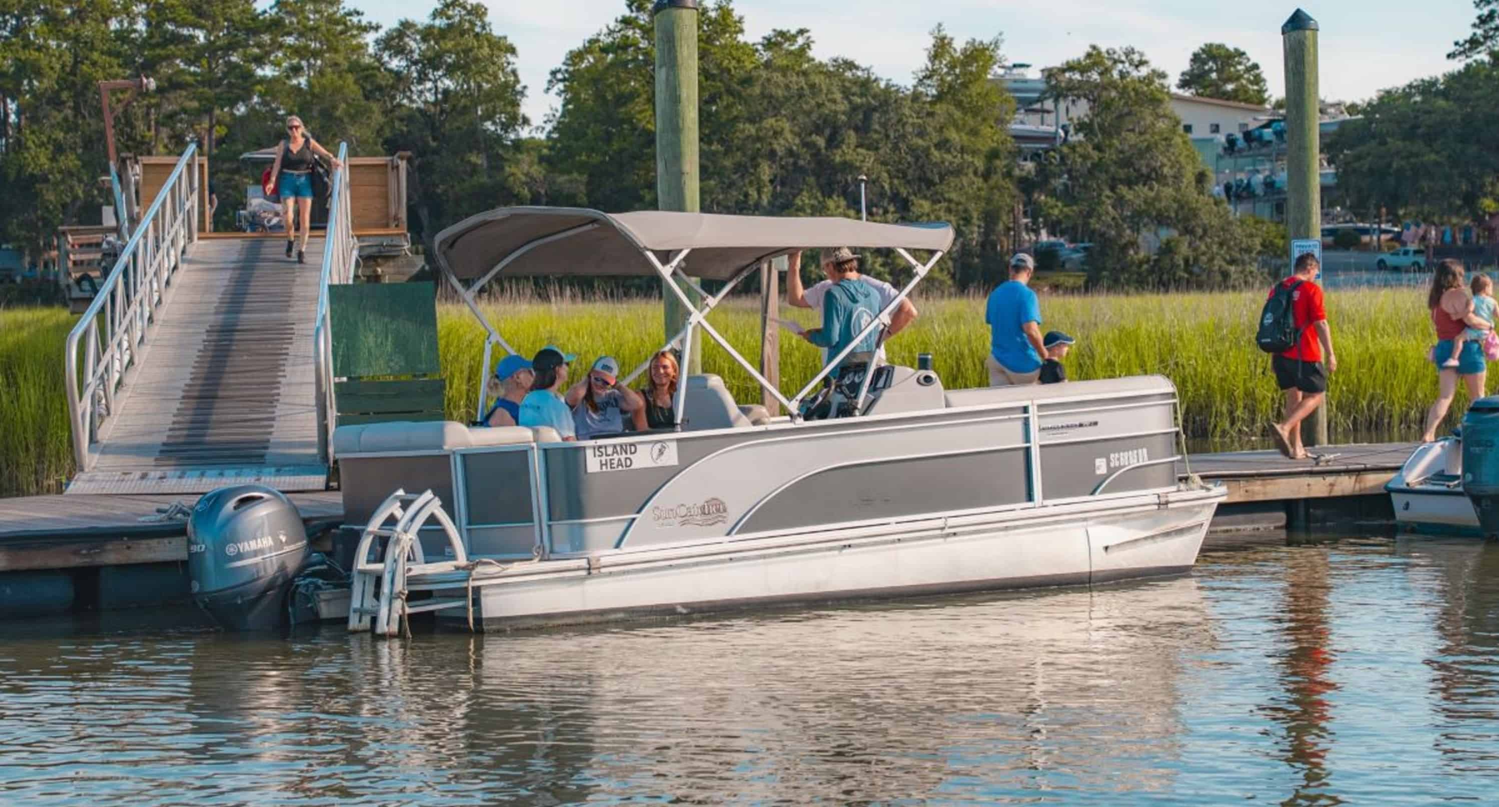 Pontoon-Rental-from-Broad-Creek-Marina