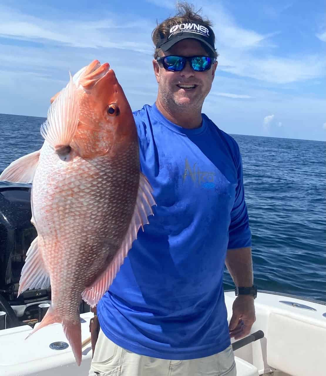 Saltwater, deep sea fishing off of Destin, Fl. Beautiful snapper that I had  to throw back, due to snapper season opening up June 1st. Great fight  though. : r/Fishing