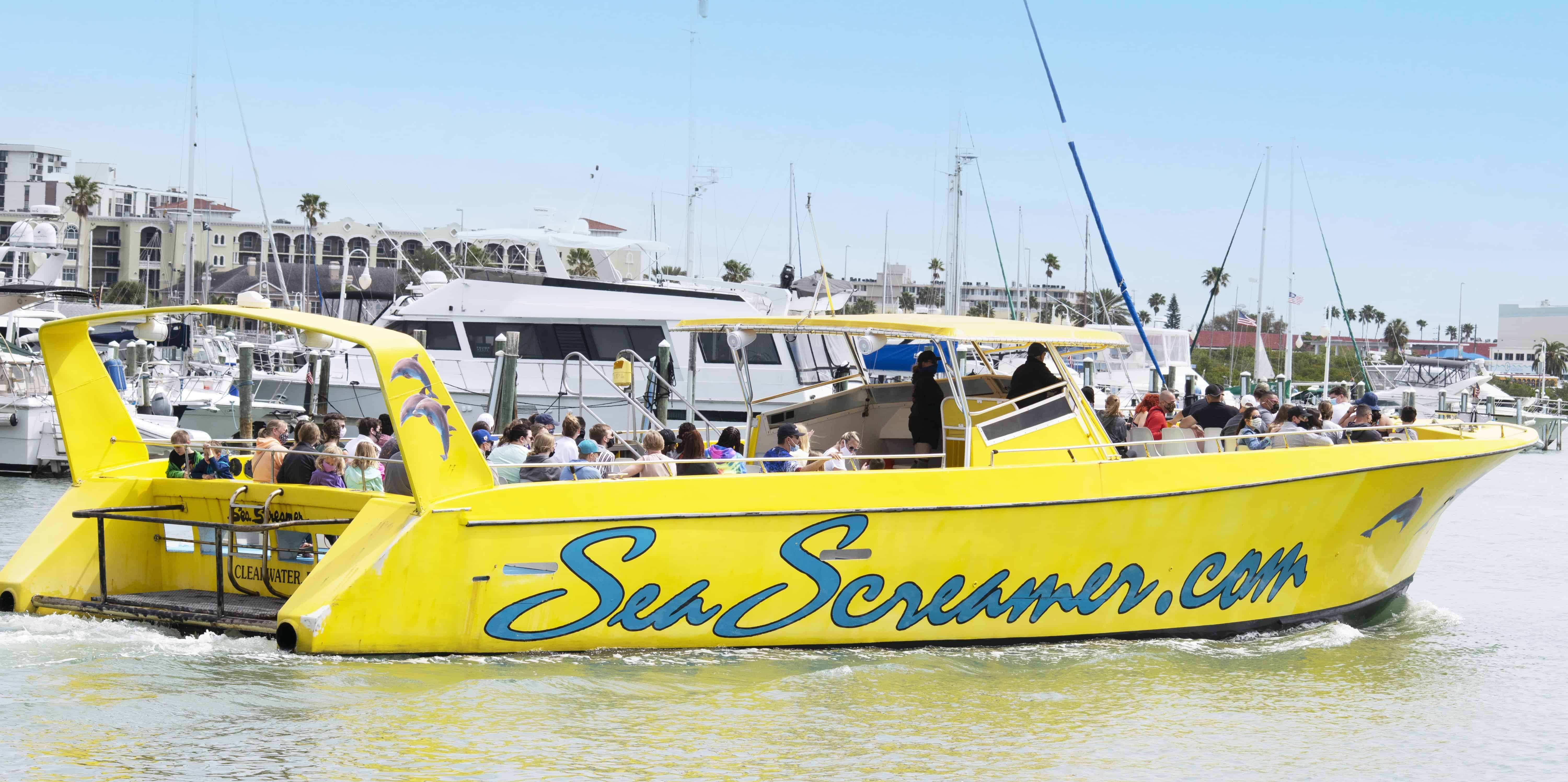 Clearwater-Beach-Adventure-with-Sea-Screamer-and-Lunch