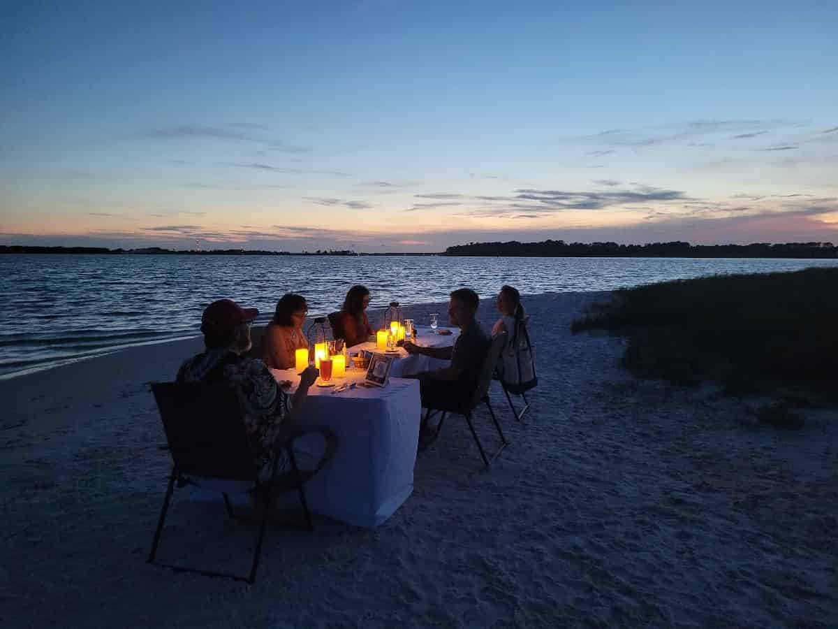 Sunset-Island-Dinner-for-Two
