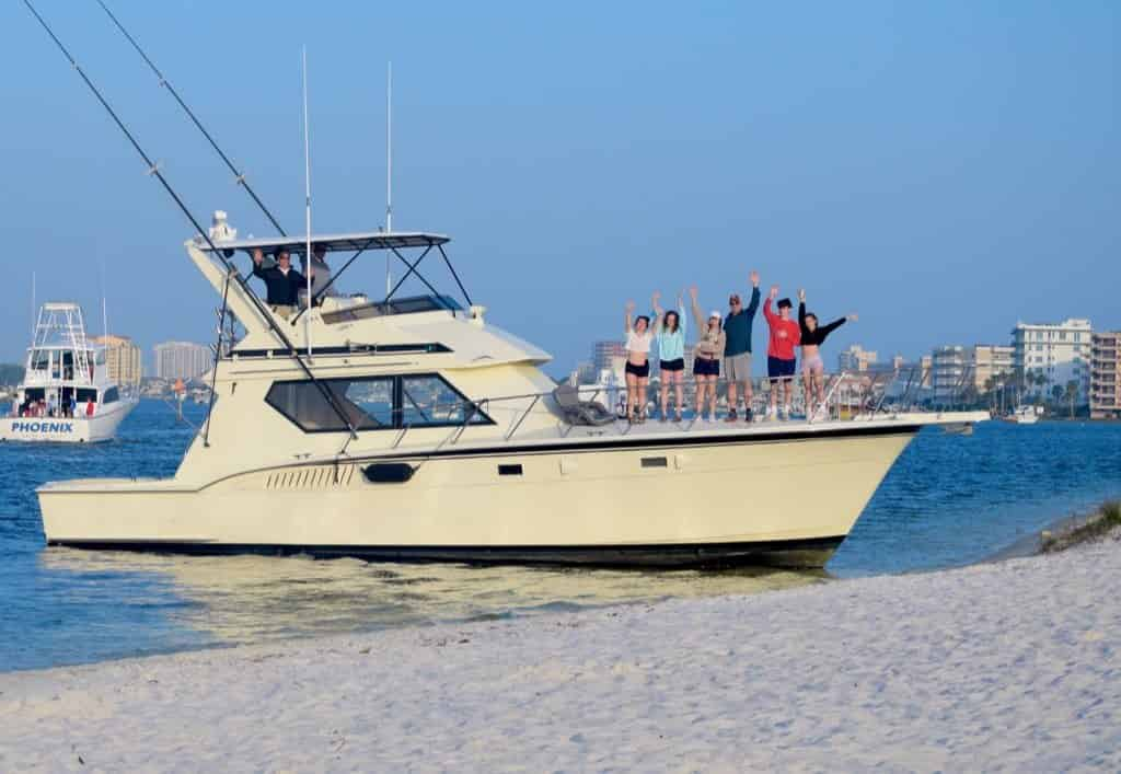 private sunset cruise destin florida