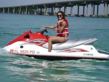 Destin Pontoon & Jet Ski Rental Package