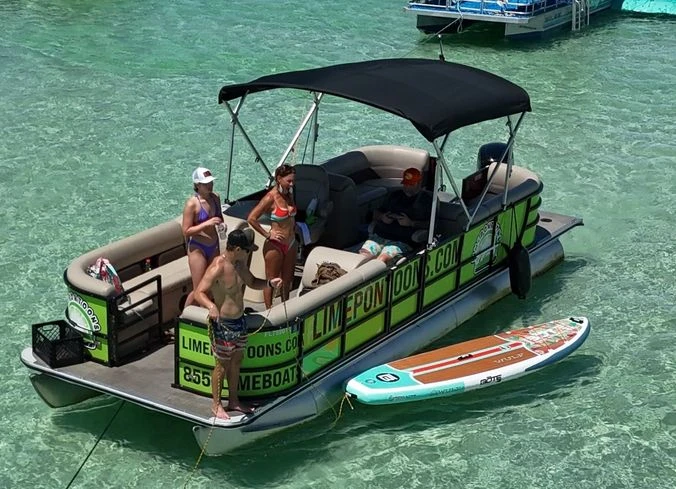24-Foot-Bentley-Pontoon-Rental