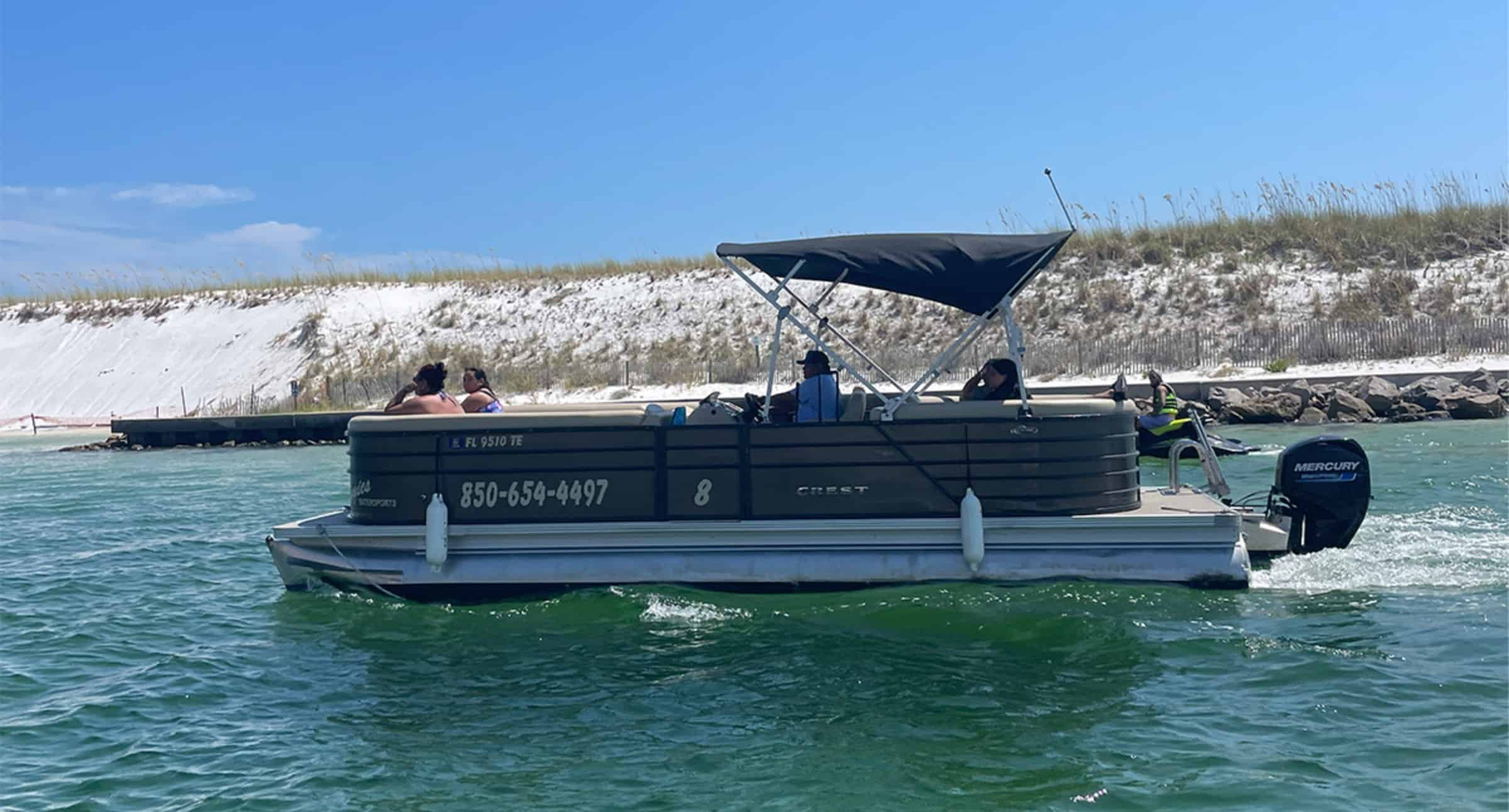 Pontoon-Rental-Departing-From-HarborWalk-Village