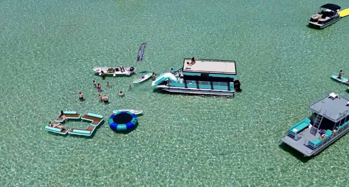 Large-Group-Crab-Island-Pontoon-Charter-with-Restroom