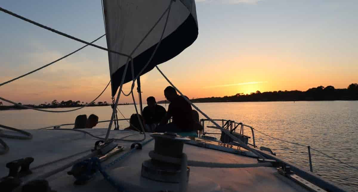 Private-Sunset-And-Swim-Sailing-Charter